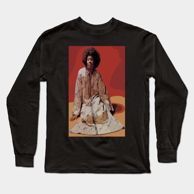 Alice Coltrane Long Sleeve T-Shirt by Ruby Dust 